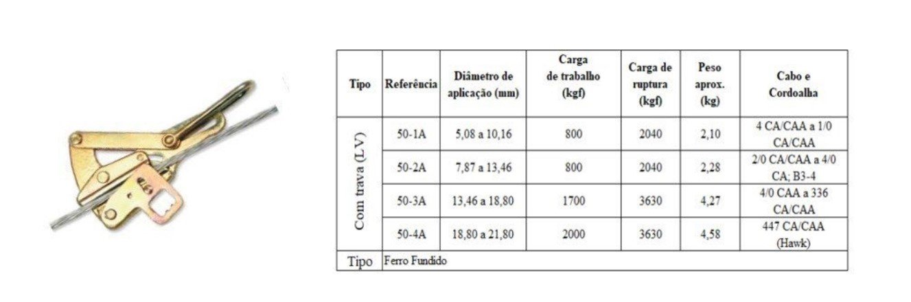 Esticador com trava (LV)